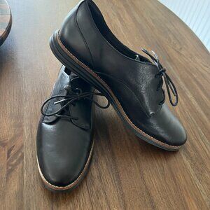 Cole Haan NWT Original Grand Pain Oxford Black Tie Shoes Size 10.5